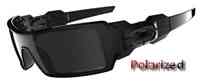 Oakley Oil Rig Polished Black / Black Iridium Polarized (26-203)